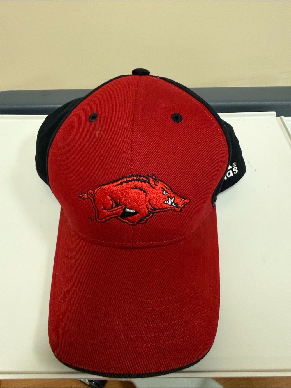 Adidas Arkansas Razorbacks Adjustable Hat - OS